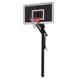 First Team Jam Eclipse Basketball Hoop - 60 Inch Glass