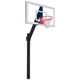 First Team Legend Jr Pro Basketball Hoop - 60 Inch Glass