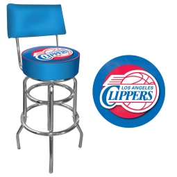 Los Angeles Clippers Bar Stool with Back