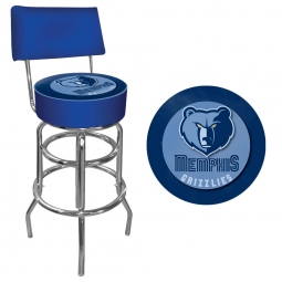 Memphis Grizzlies Bar Stool with Back