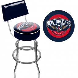 New Orleans Pelicans Bar Stool with Back