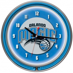 Orlando Magic Neon Clock