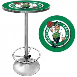 Boston Celtics Chrome Pub Table