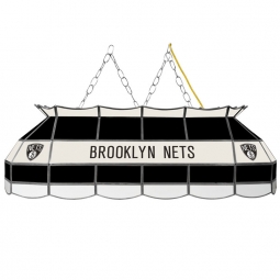 Brooklyn Nets 40 Inch Glass Billiard Light