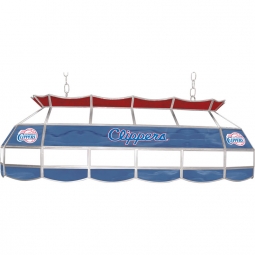 Los Angeles Clippers 40 Inch Glass Billiard Light