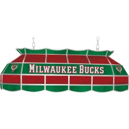 Milwaukee Bucks 40 Inch Glass Billiard Light