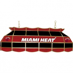 Miami Heat 40 Inch Glass Billiard Light