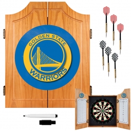 Golden State Warriors Dart Board Set