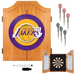 Los Angeles Lakers Dart Board Set