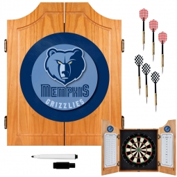 Memphis Grizzlies Dart Board Set