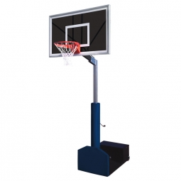 First Team Rampage Eclipse Portable Basketball Goal - 60 Inch Glass