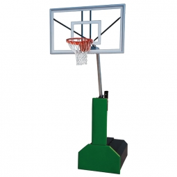 First Team Thunder Pro Portable Basketball Goal - 60 Inch Glass